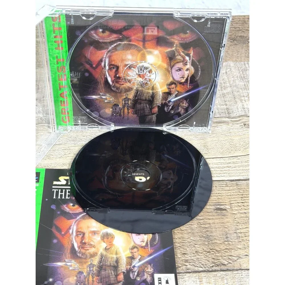 Star Wars Episode I The Phantom Menace Greatest Hits CIB Complete W/ REG Tested